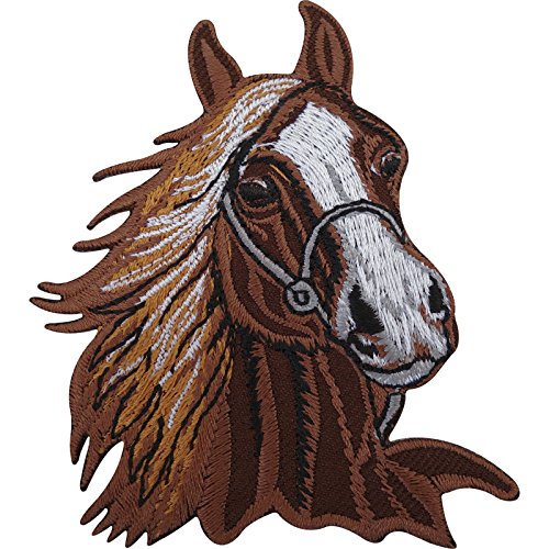 Écusson cheval à coudre ou à thermocoller / cheval d’équitation brodé, pour les vêtements