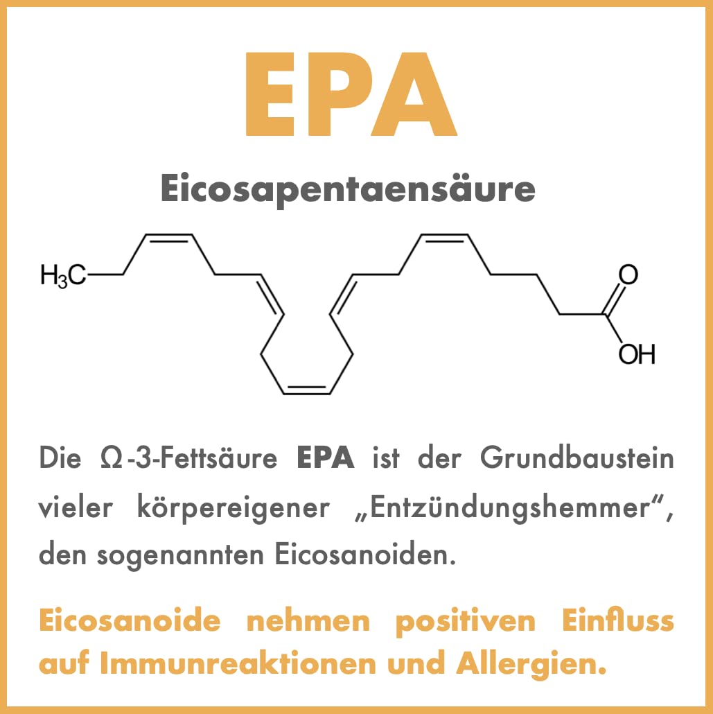 Immune | Booster zum Immunsystem stärken und modulieren, für Immunobalance | PEA und EPA in hoher Konzentration | bei Juckreiz, Allergien und Immun Problemen verträglich | Liquid mit 60 ml