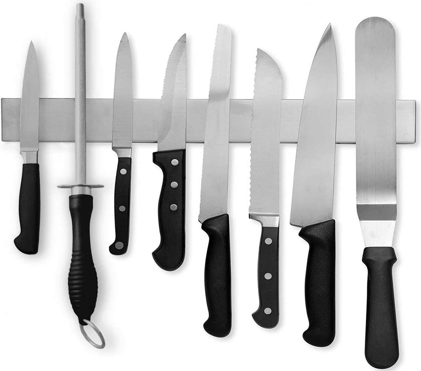 Noosa Life Knife Strip Holder Premium 40cm Stainless Steel