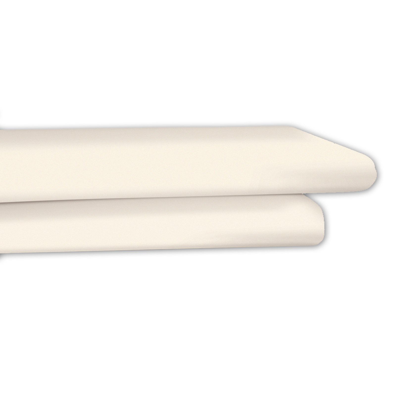 Drap-housse stretch Irisette saphir en coton peigné pour lit 150x200 cm