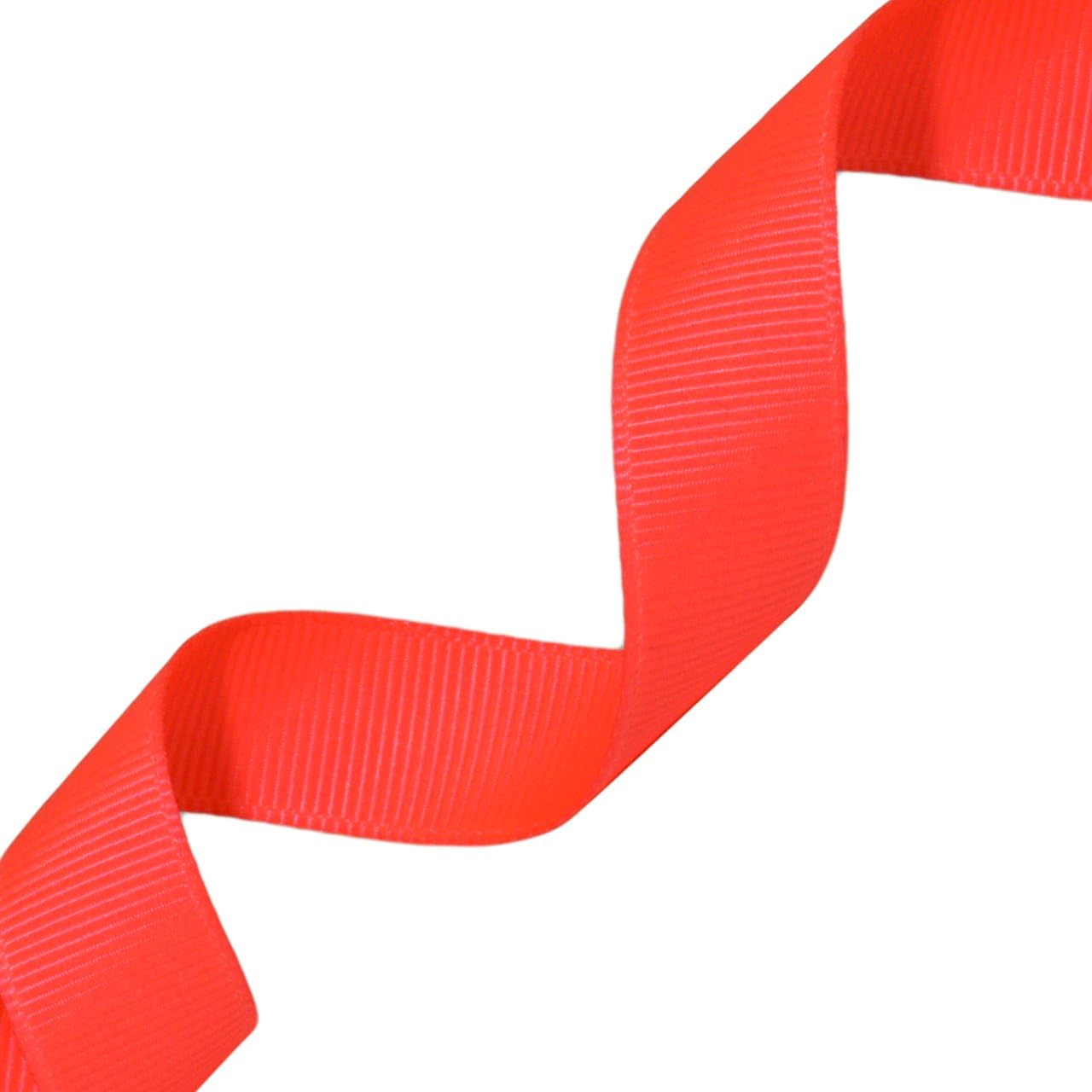Morex Ribbon Neon Grosgrain Ribbon, 1-1/2-Inch by 20-Yard, Neon Yellow (06738/20-615)