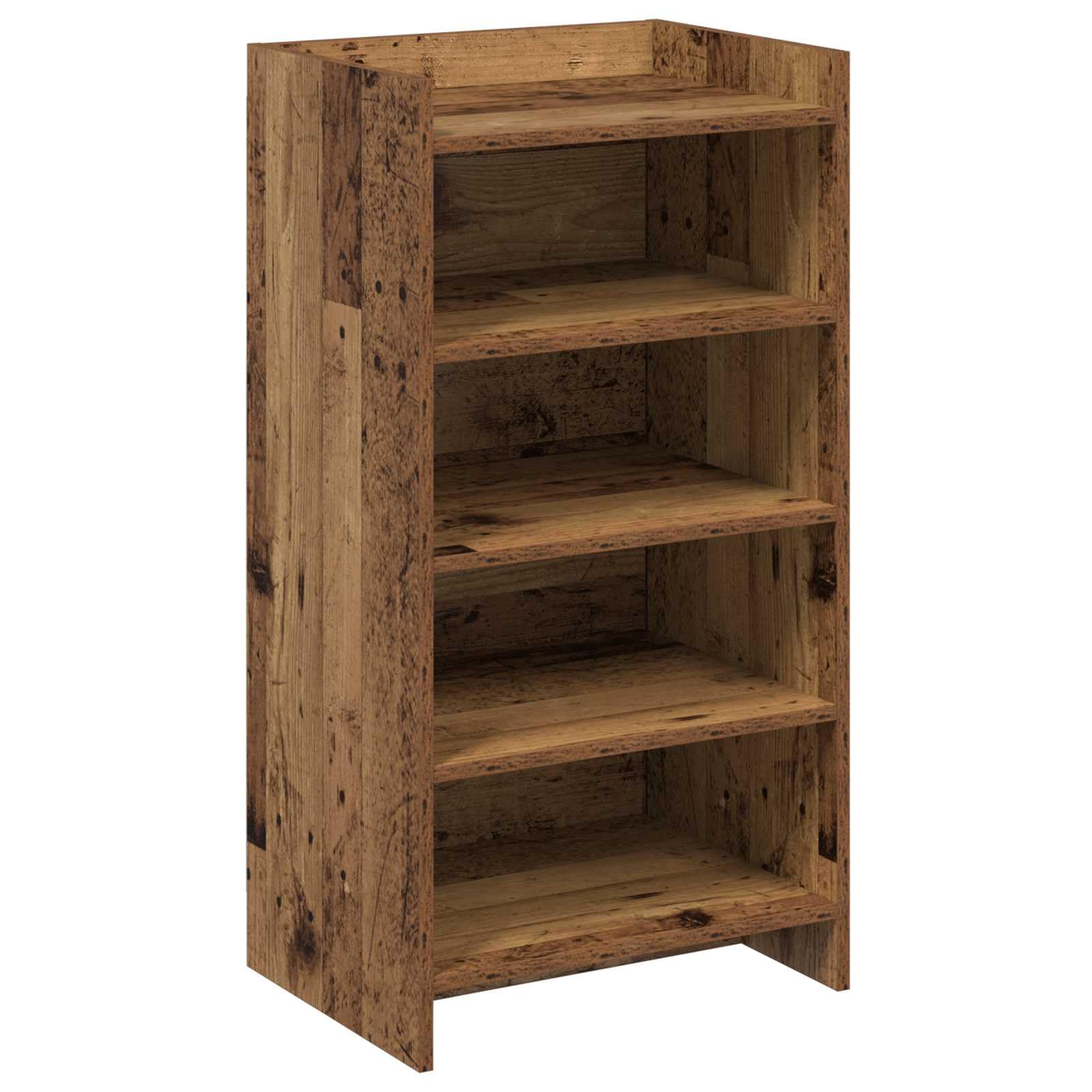 Drewniany mebel na buty, inżynieria, 48 x 36 x 92 cm