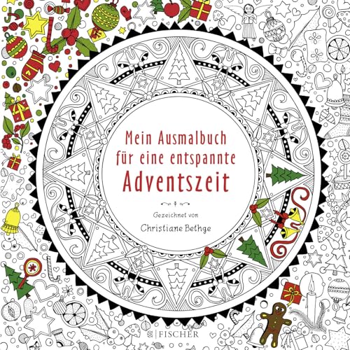 Preisvergleich Produktbild Mein Ausmalbuch für eine entspannte Adventszeit (Malbuch für Erwachsene)