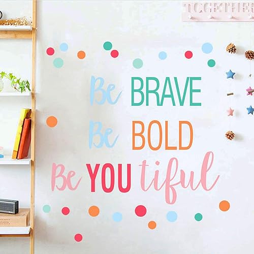 Miniatura 5 de Citas inspiradoras para decoración de pared para habitación de niño y niña, decoración para sala de estar, dormitorio, aula, sala de juegos,