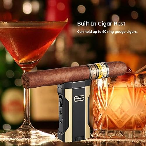 Miniatura 9 de Visol Encendedor de cigarros Rhino 2.0 Quad Flame (negro)