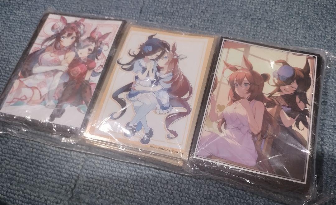 ウマ娘 ミホライ スリーブ 3個セット ミホノブルボン ライスシャワー Amazon.co.jp: Uma Daughter Mihorai Sleeve Set of 3 Mihono