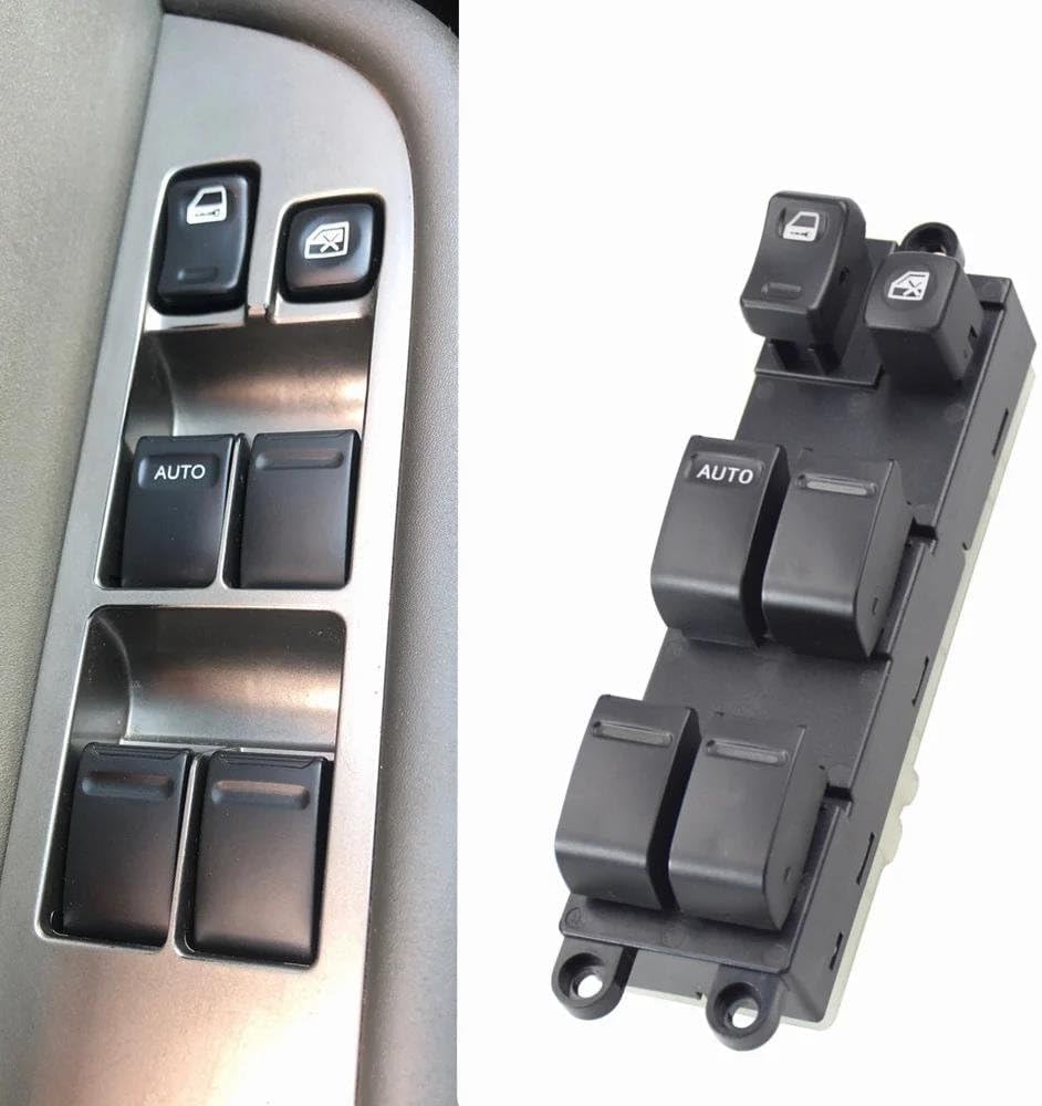 Interruptor Eléctrico Ventana 25401-EQ305 25401-VJ560 Para Maxima 1999-2001 Para Subaru Para Impreza Para Infiniti I-35 Interruptor Ventana Eléctrica Principal Automóvil Control Ventana(Front left)