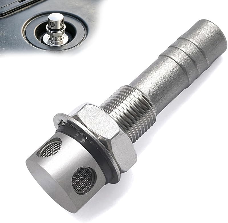 Válvula de respiro para tanque de combustível Smidaben em aço inoxidável 316, flange 1,5" – Kit com 1 unidade