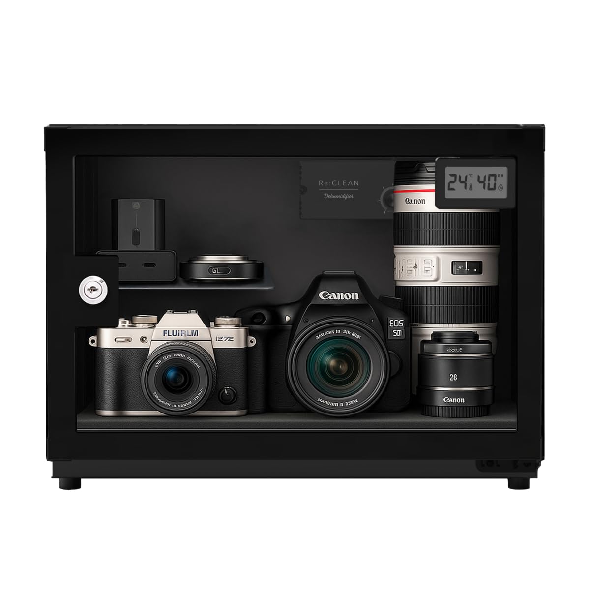 Amazon | リクリーン 防湿庫 25L Lite 日本製ペルチェ採用 デジタル