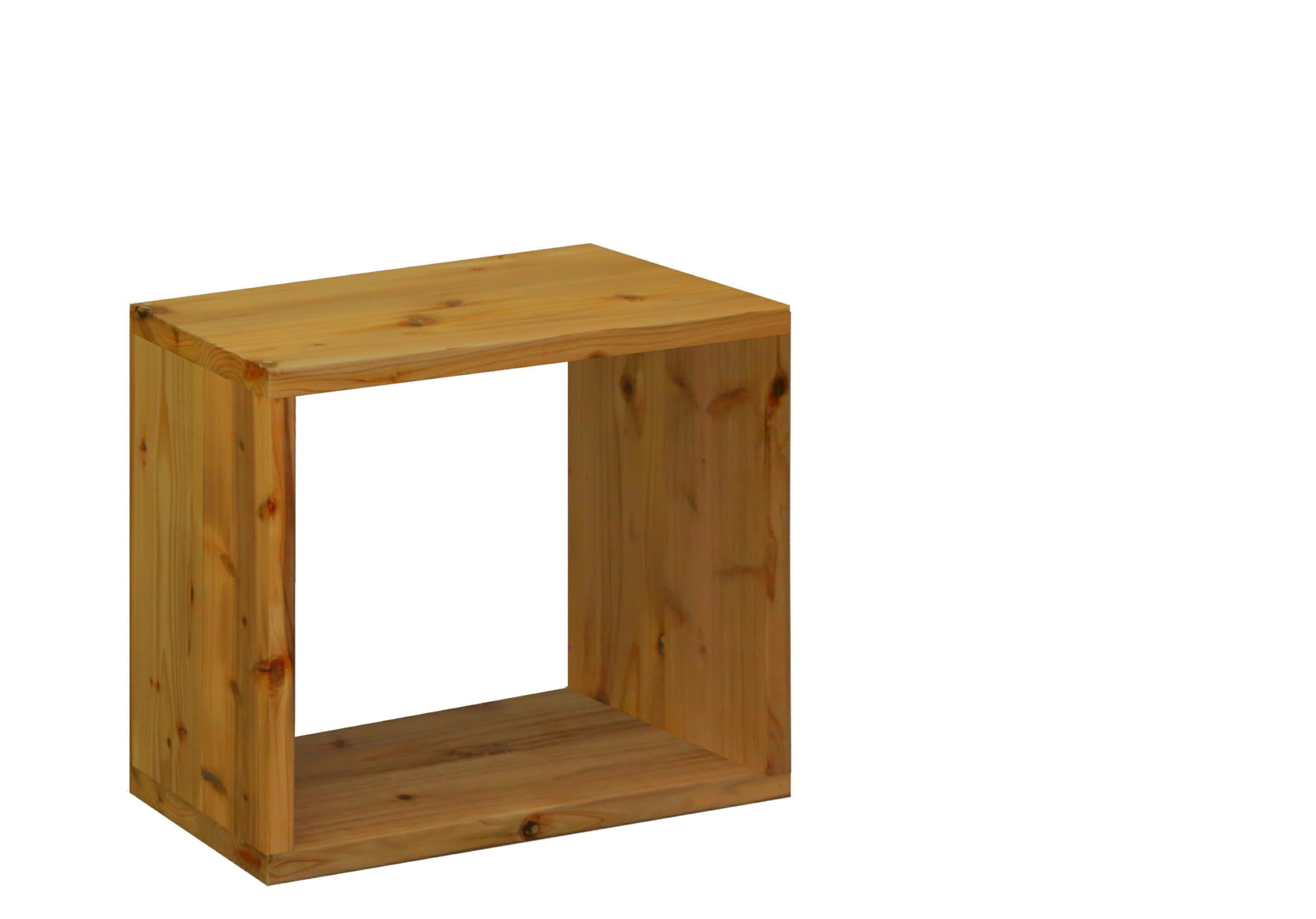 Amazon｜WOODPRO ロの字 四角 ラック 幅58cm 高さ37cm 奥行20cm ナッツ