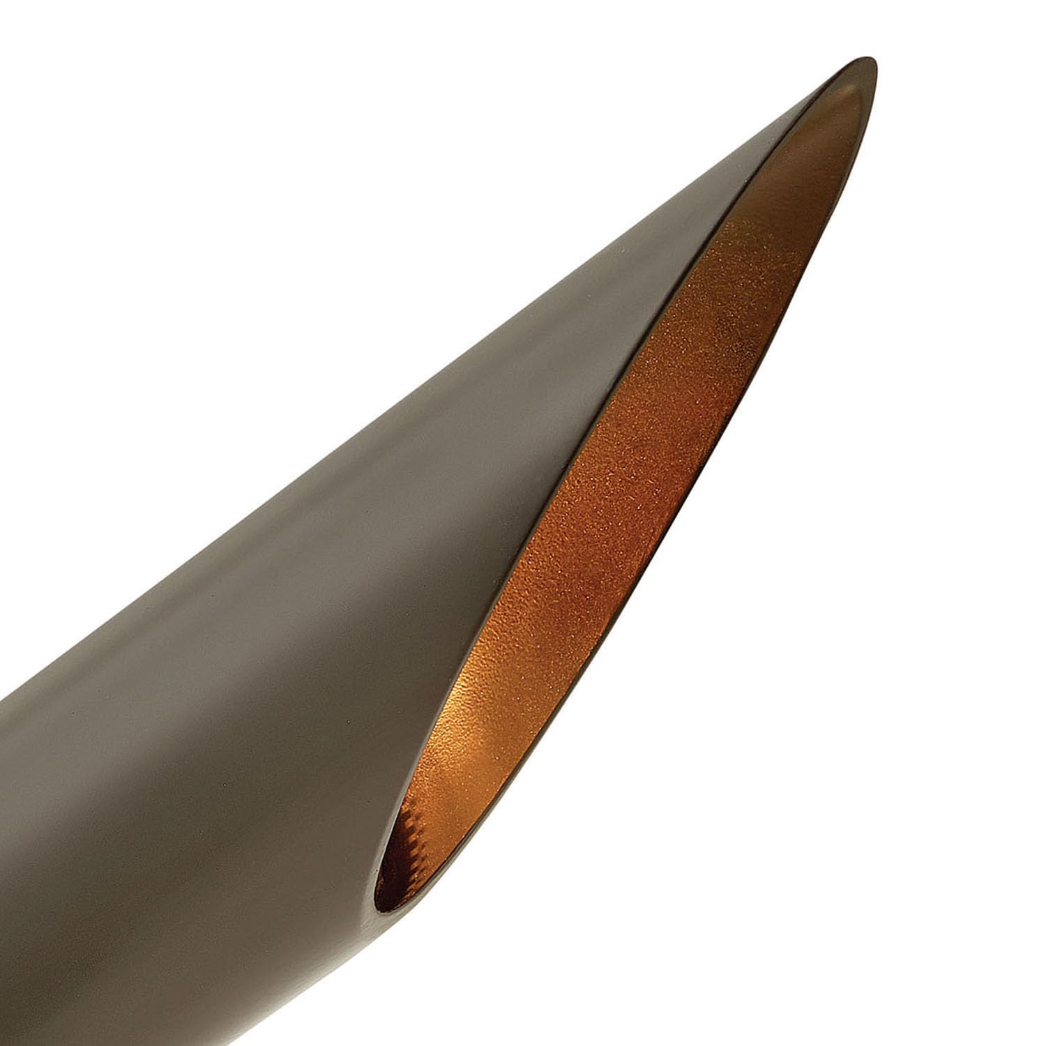 Hinkley MR16 Accent Spot Light with Long Crowl - Low Voltage, Aluminum, Clear Glass Lens, Traditional - Bronze Finish