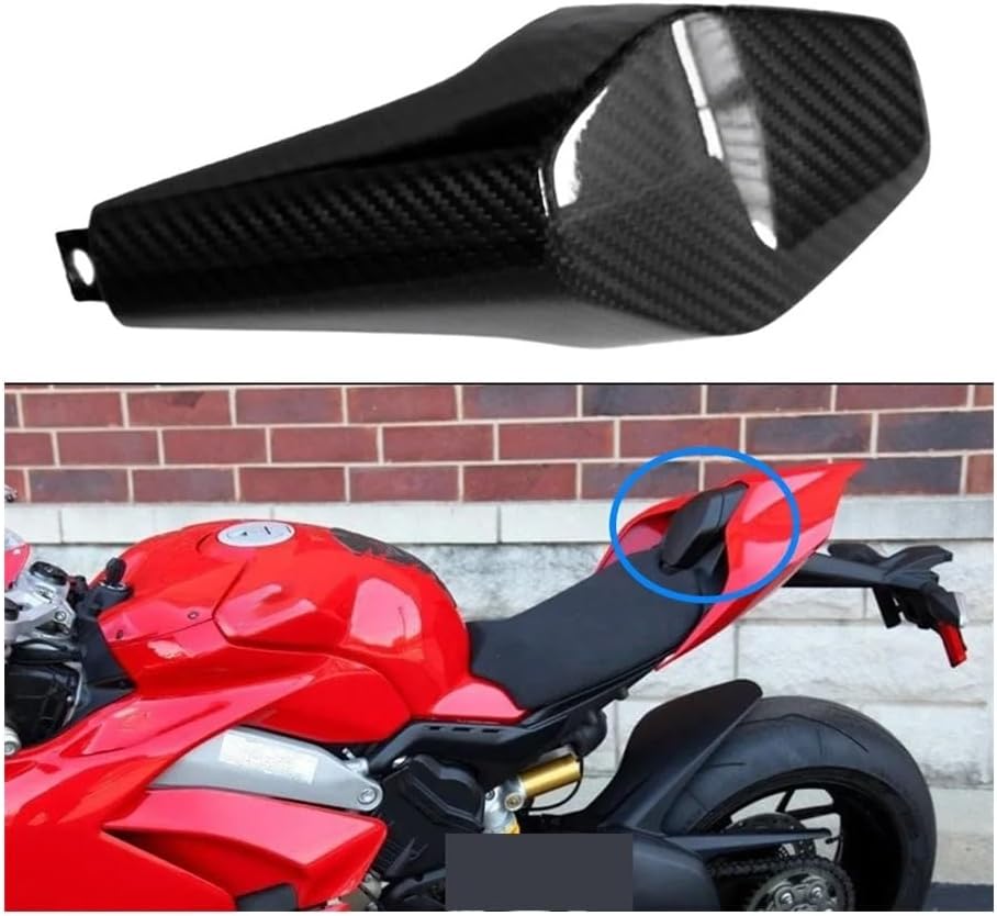 Rear Seat Fairing Cover Cowl Tail Section Rear Fairing Cover Rear Solo Seat Cowl for D&ucati Panigale V4 S V2 st&reetfi&ghter Replace Install Accessories