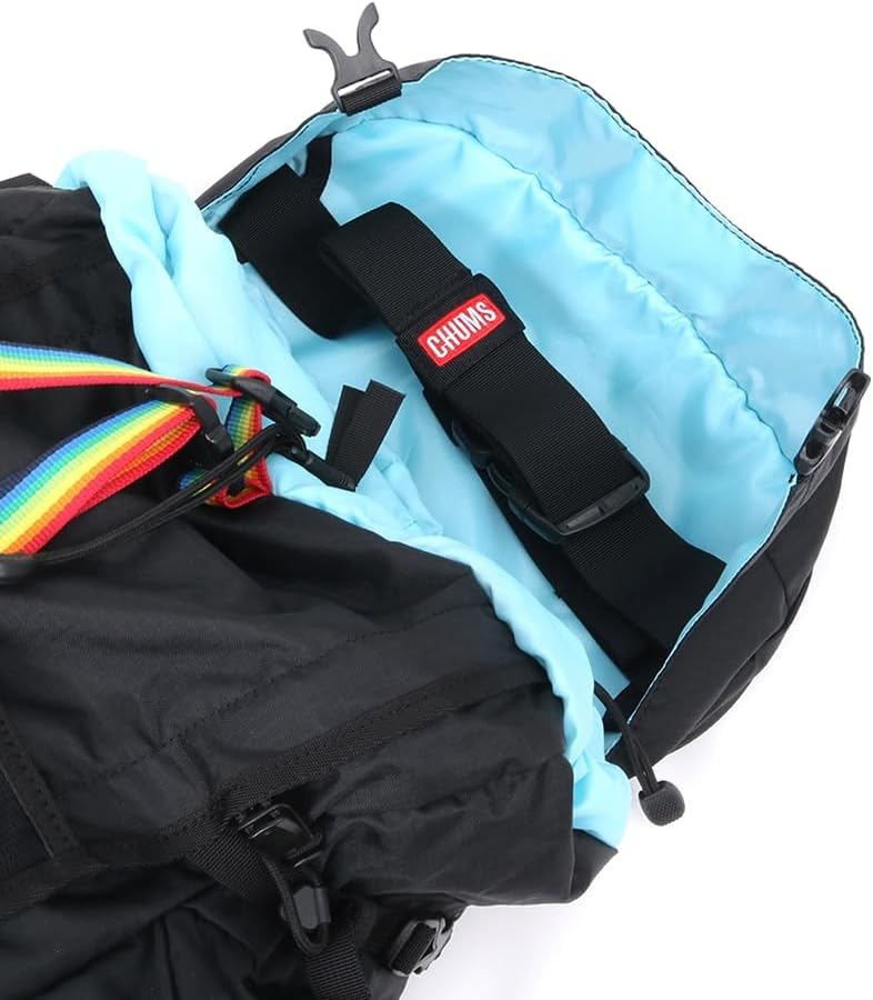 Amazon | [Chums] Spring Dale 35・Black/Rainbow | CHUMS(チャムス