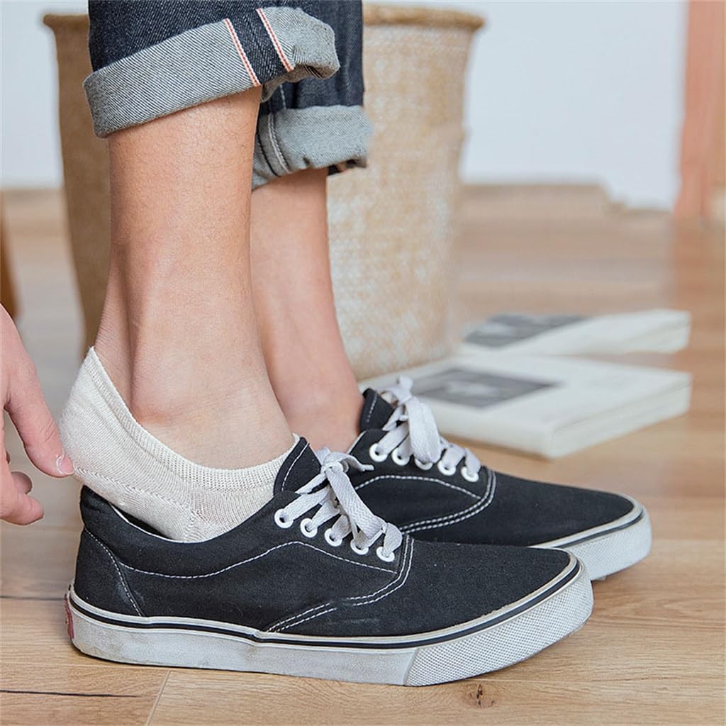Men's Boat Socks Invisible Boneless Sweat Absorbing