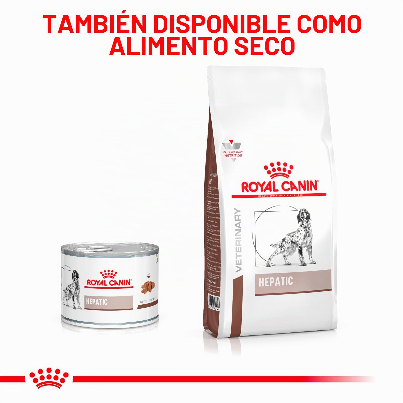 Royal Canin Veterinary Hepatic Mousse | 12 x 420 g | Alimento Completo para Perros Adultos | Puede Ayudar a Mantener la función hepática en Caso de insuficiencia hepática.