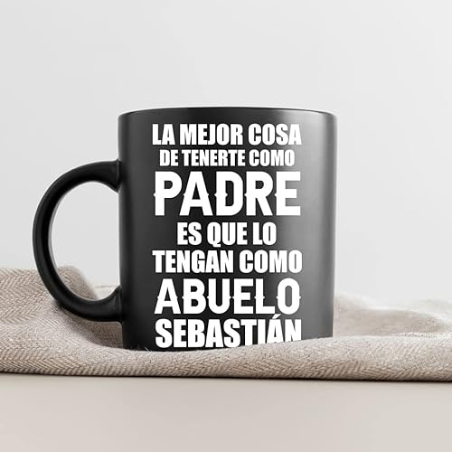 Miniatura 5 de La Mejor Cosa De Tenerte Como Padre Es Que Lo Tengan Como Abuelo Taza Personalizados Regalos Del Dia Del Padre Cumpleaños Acción De Gracias