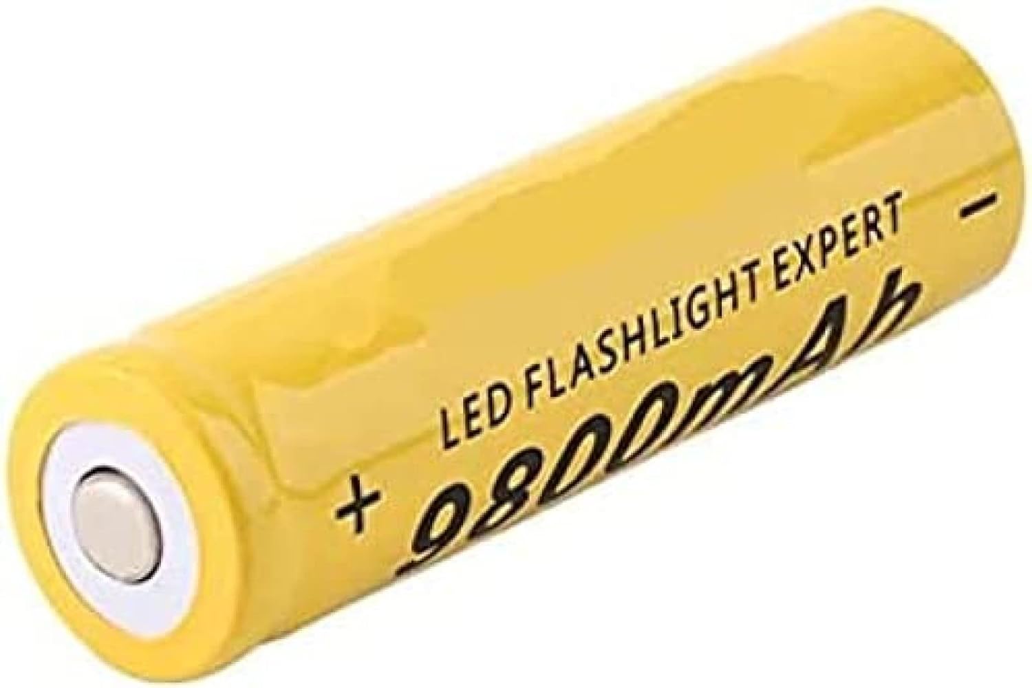 3.7V Lithiumion Battery 9800mAh 18650 Rechargeable Flashlight Battery