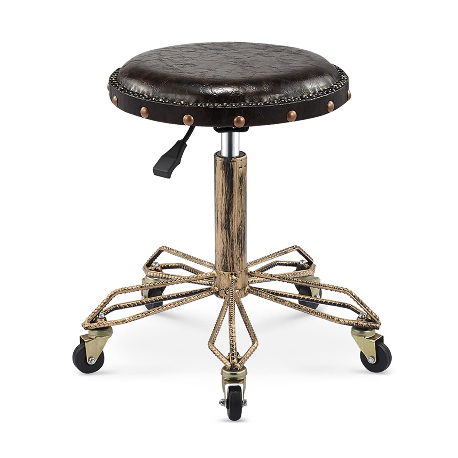 Chaise pivotante pour salon de coiffure tabouret réglable en hauteur t
