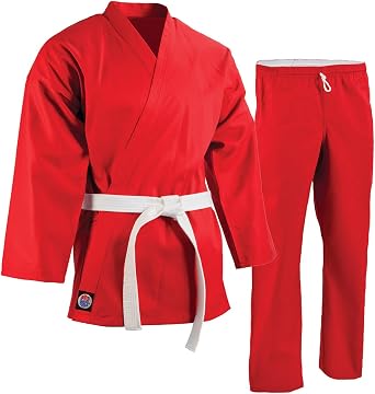 ProForce Gladiator 7.5oz Karate Gi / Uniform - Red - Size 000