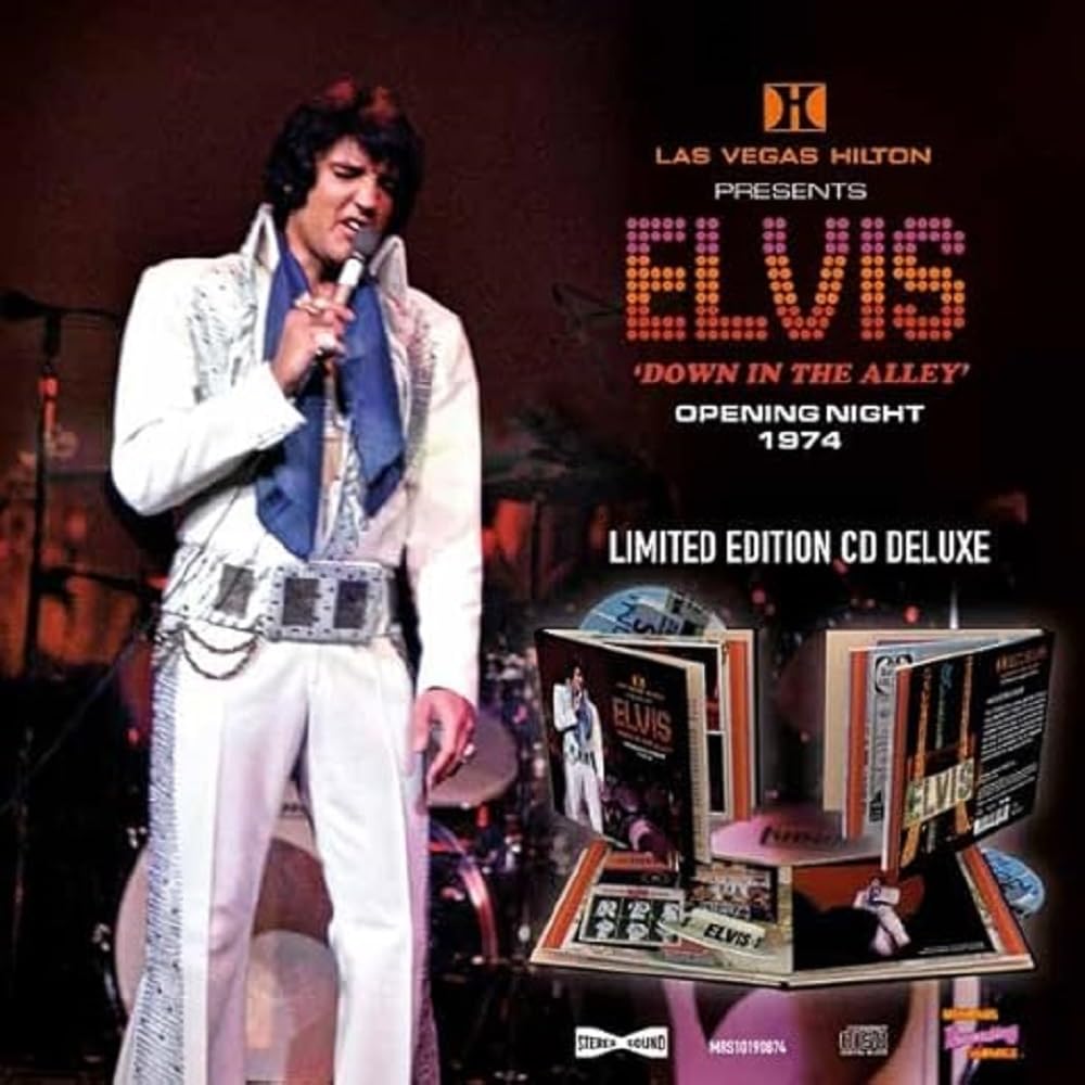 ELVIS PRESLEY Las Vegas Hilton Opening Night 1974 LTD EDN CD  MRS new/sealed