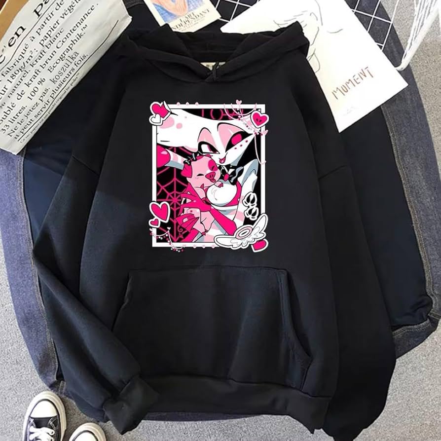 Amazon.co.jp: HAZBINHOTEL ハズビンホテル エンジェルダスト パーカー