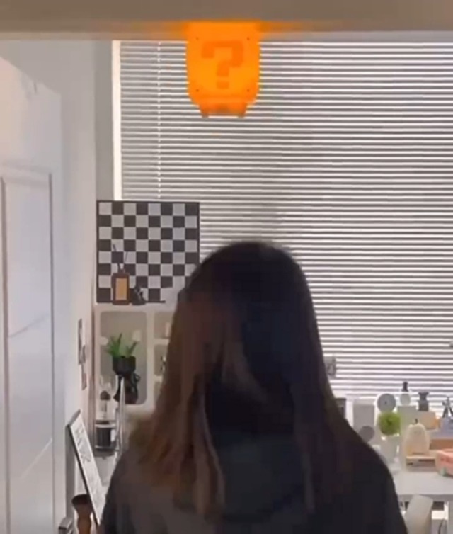 HLMNAKE Lampada 3D Mario Con Suono | Luce Notturna LED Per Bambini E Appassionati