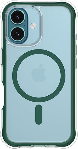 Miniatura 46 de ORNARTO Air Case para iPhone 16 Pro Max Transparente, Compatible con MagSafe, Funda de Protección contra Caídas de Grado Militar con Air-Pink