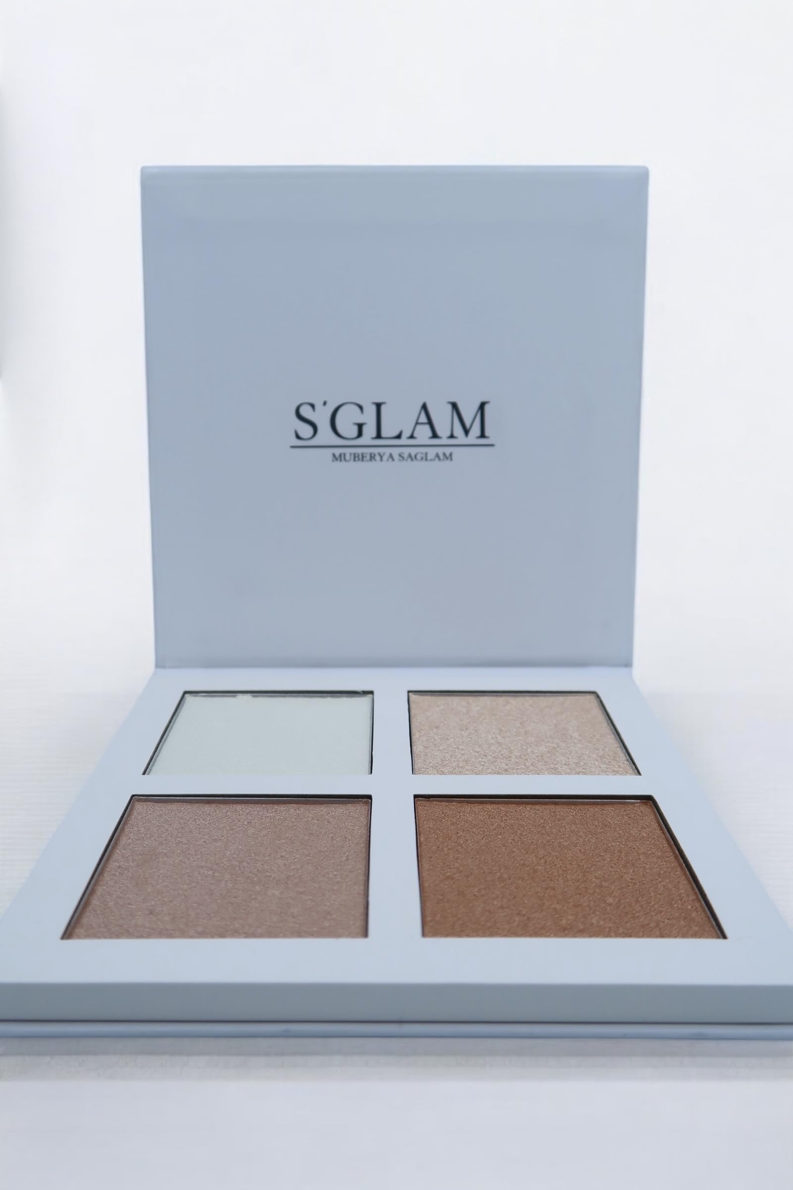 S'glam 4 Color Highlighter Far Paleti