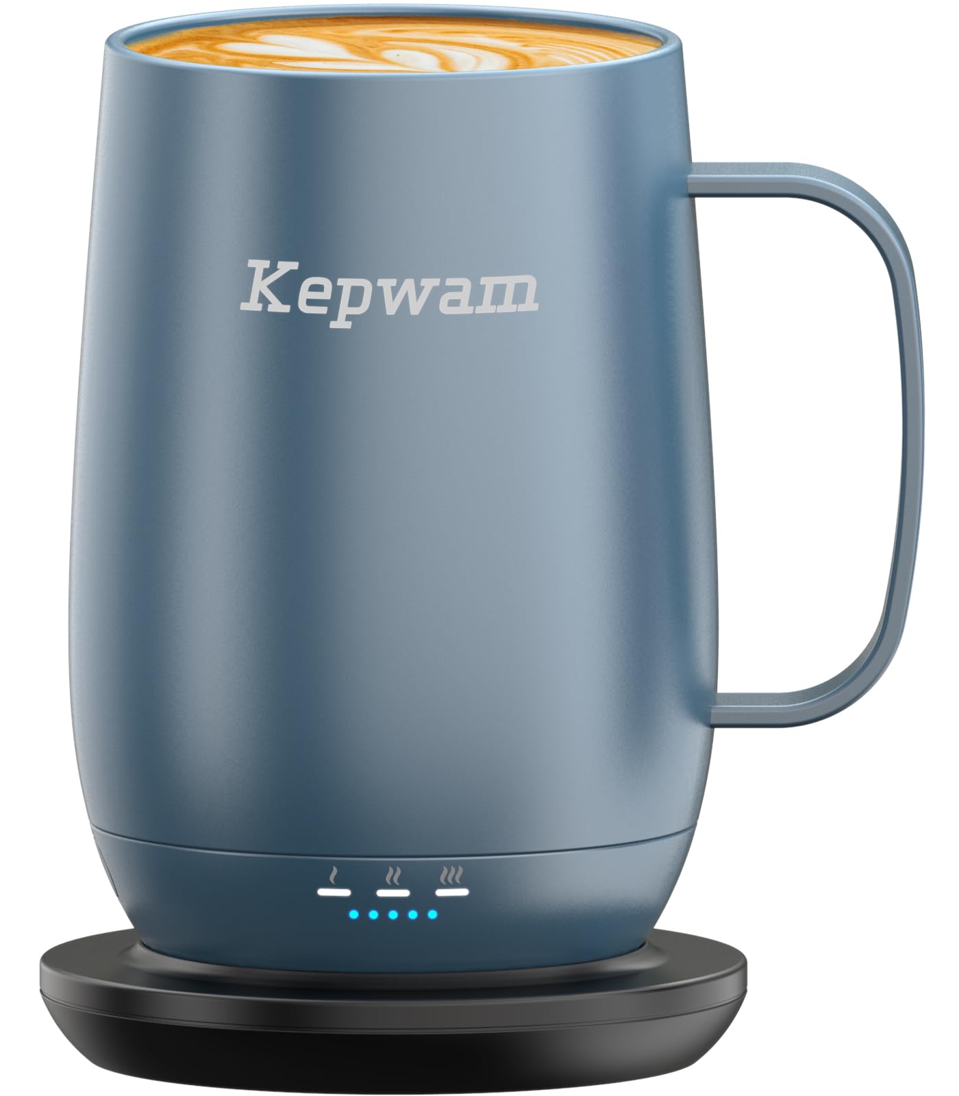 Photo 1 of Kepwam Heated Coffee Mug T2-Plus, 20oz Leading Large Capacity Self Heating Mug, Up to 8 Hrs Battery & Hot Up to 149?, Smart Coffee Mug for Women, Men
