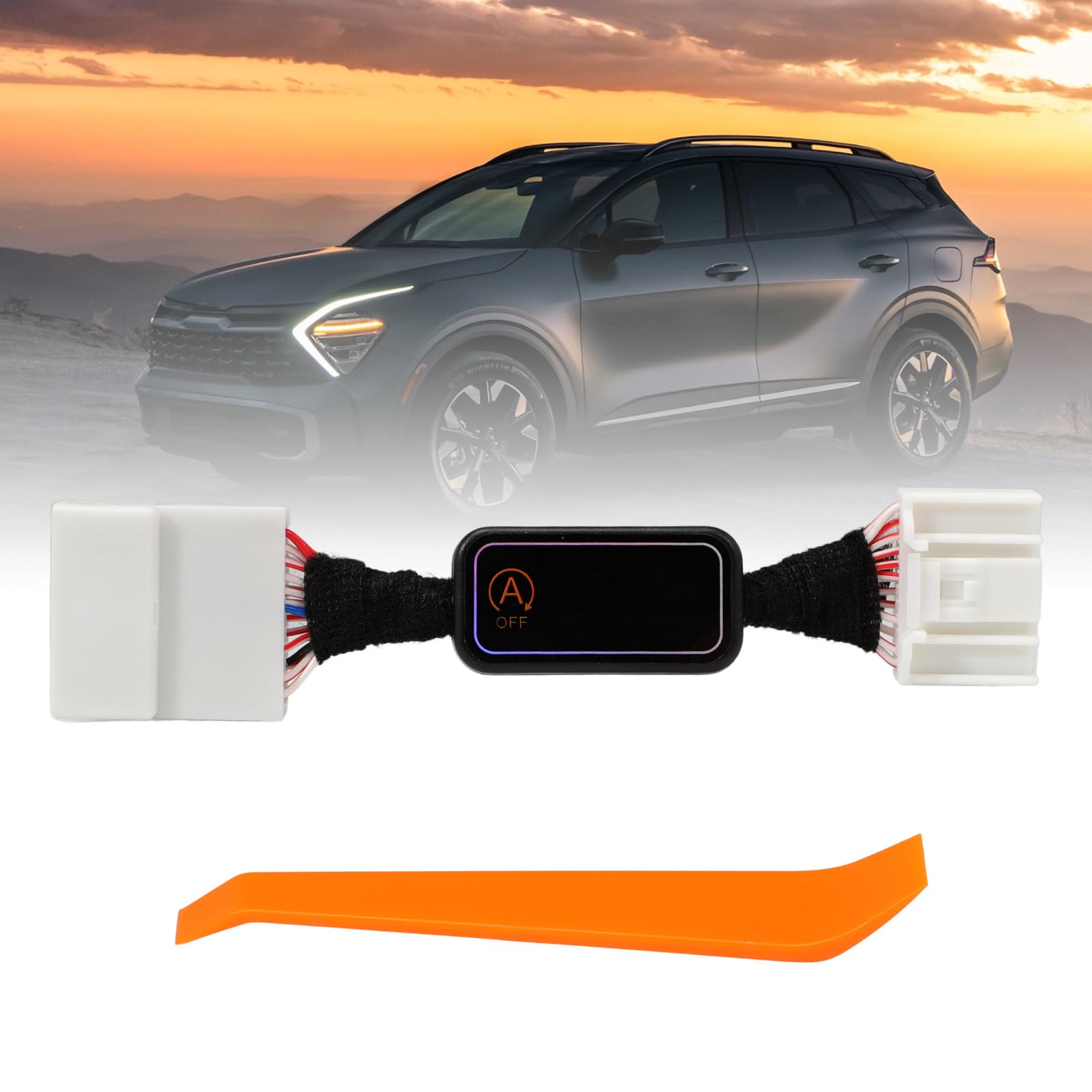 Werruibon Auto Start Stop Eliminator - Easy-Install Autostop Eliminator Made for 2023-2025 Sportage - Compatible Sportage Accessories