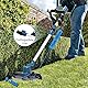 Bürstenloser Rasentrimmer mit Akku & Freischneider mit Unkrautbürste, Rasentrimmer für Makita-Akku und Garten Trimming, 750w Bürstenloser Motor, 180° Collapsible, 90° Trimmwinkel(Inkl2 x 4,0Ah Akku)
