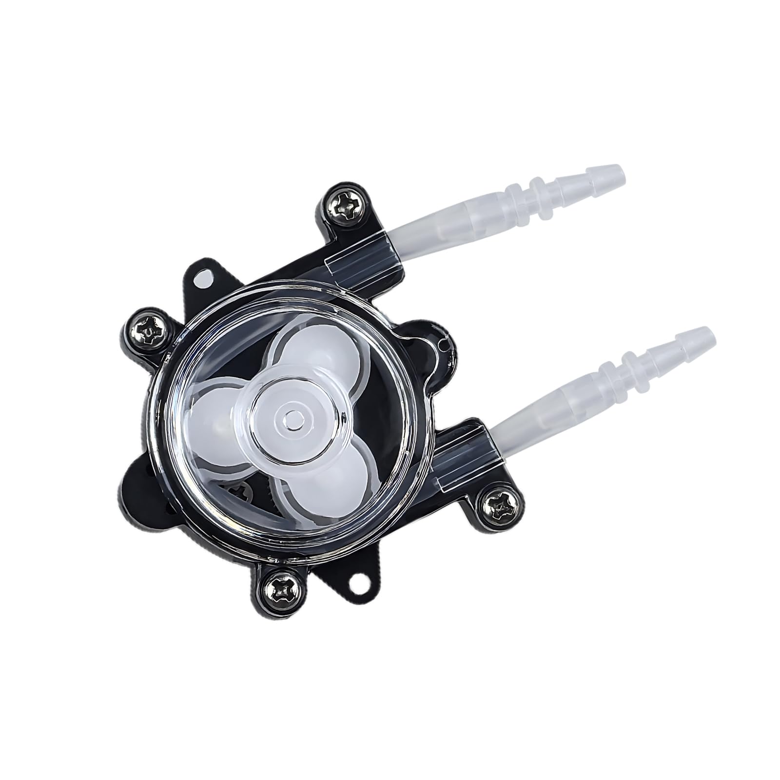 Mini Peristaltikpumpe, Peristaltik Flüssigkeitspumpe Dosierpumpe Schlauchpumpe G528 DC 12V 250-300MA 0,1-60 U/min, Biochemische Vakuumpumpe für Bioengineering Aquarium Lab Analytic DIY-Zubehör (3x5)