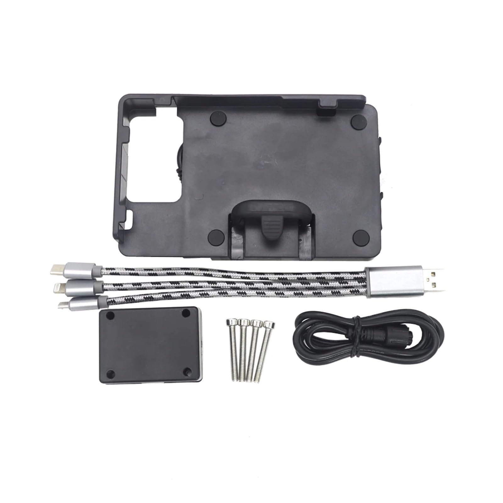 Support Telephone Velo pour BMW F650GS, F700GS, F800GS, pour Adventure 2008 – 2018, Support Téléphone Portable Navigation GPS Support Pièces Moto Telephone Moto Rotation(B)