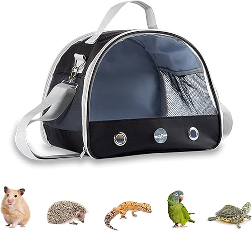 Jaulas de conejillo de indias para animales pequeños bolsa de transporte de tortugas y conejos erizo africano portátil bolsa colgante para