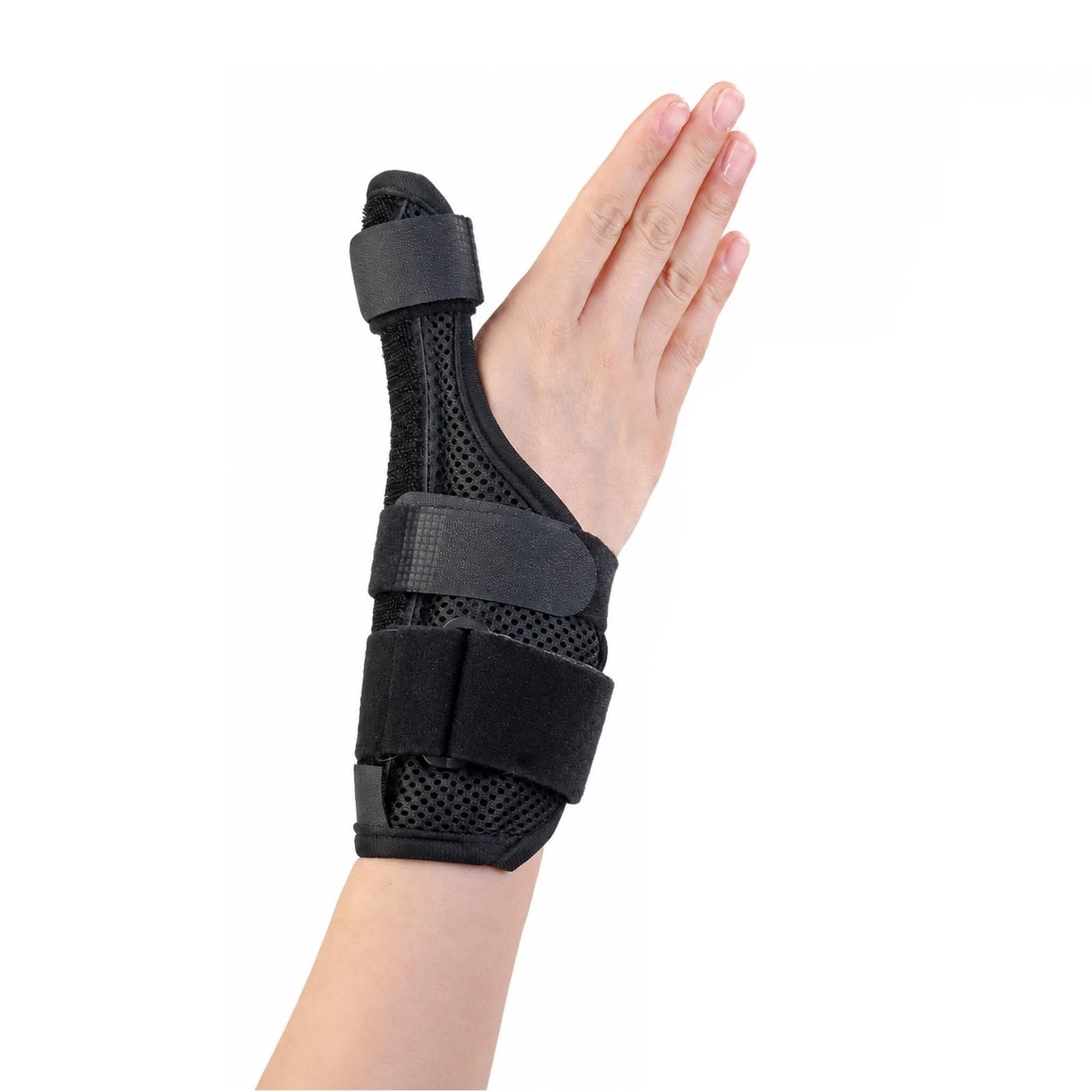 Tutore Pollice per Rizartrosi Tendinite e Tunnel Carpale Stecca Pollice con Supporto in Alluminio 3D Traspirante Stabilizzatore Polso Regolabile per Uomo e Donna(Thumb (One Size Fits All))