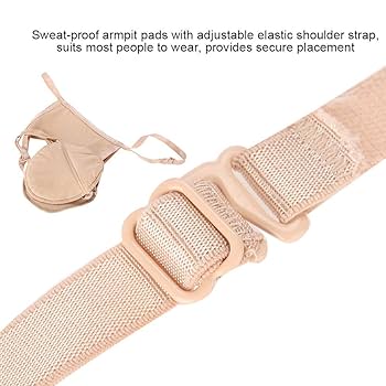 Healifty Reusable Underarm Sweat Pads Absorbent Dress Armpit Guards Arm