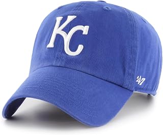 Brand MLB Team Color Home Primary Logo Clean Up Adjustable Baseball Cap Hat, Adult One Size Fits All