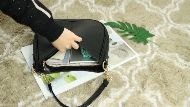 Sac Bandoulière Classique Barabum Sac à Main Fourre-Tout Rétro En Cuir Synthétique - Fermeture Éclair, 27x14cm - Style Classique Femme Sac De Cours Vintage