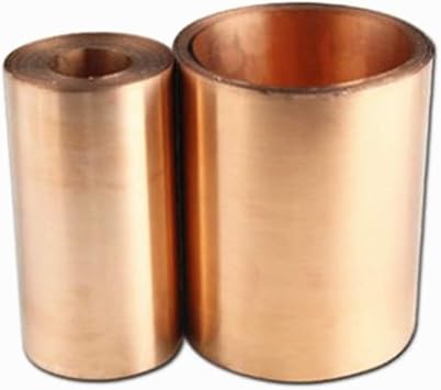 0.08-0.8mm Thick Beryllium Copper Sheet, Beryllium Bronze Strip, Corrosion Resistant, Industrial Metal Material for Research and Development (T*W*L) (Color : 0.25x200x200mm)