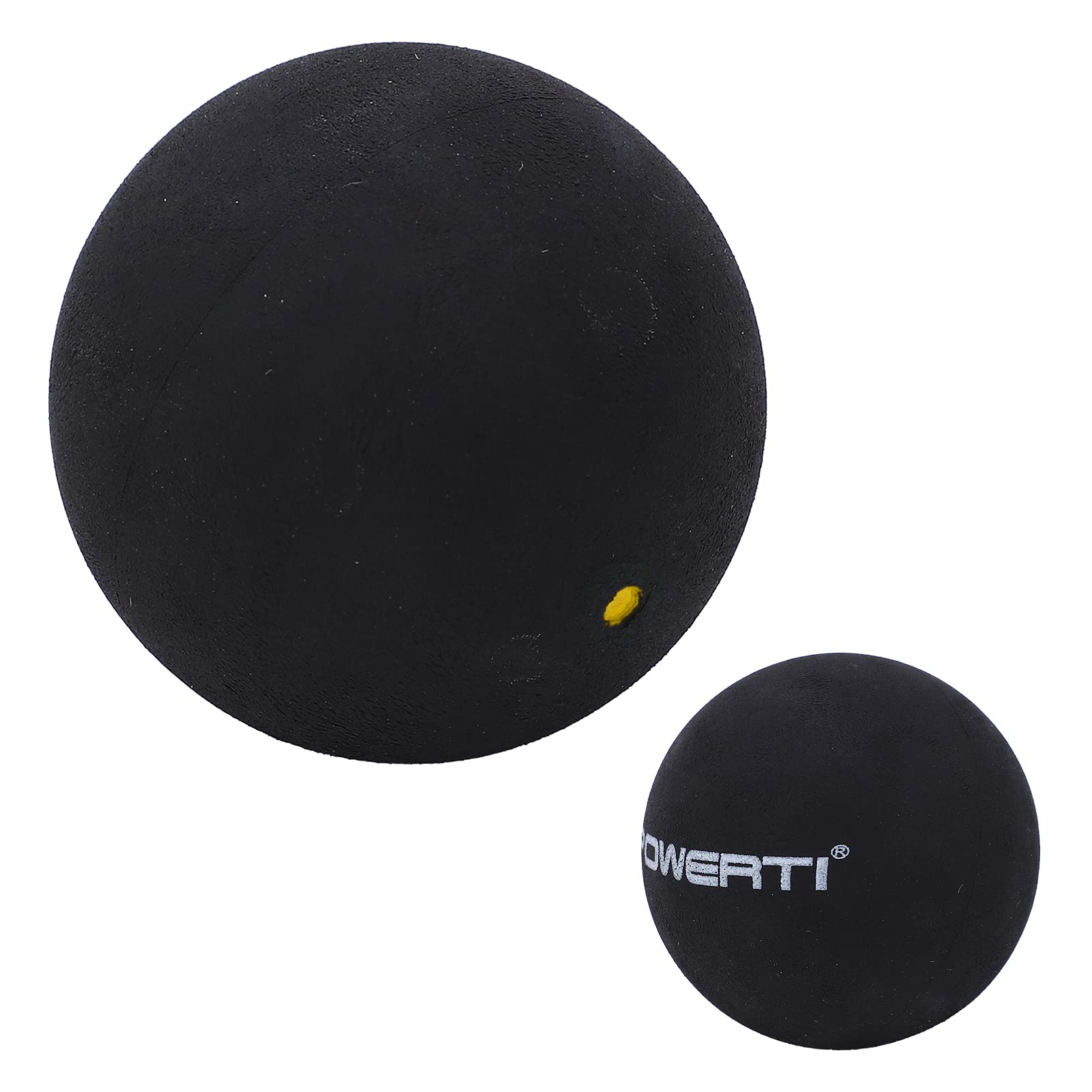 Akozon Pelotas de Squash 37mm Goma Entrenamiento Competición Principiantes