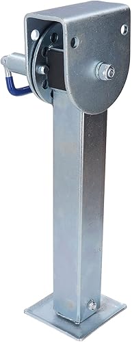 Remolque, pata de caída de remolque, universal, resistente, galvanizado, de alta resistencia, fácil montaje para autocaravana, caravana, accesorios