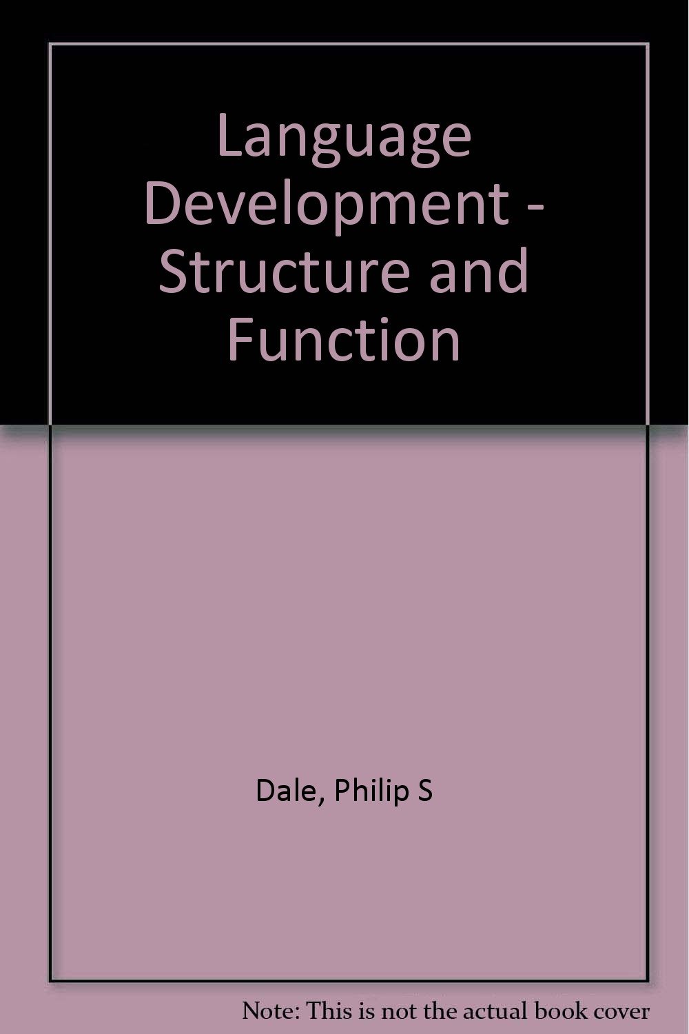 Language Development - Structure and Function : Amazon.in: Books