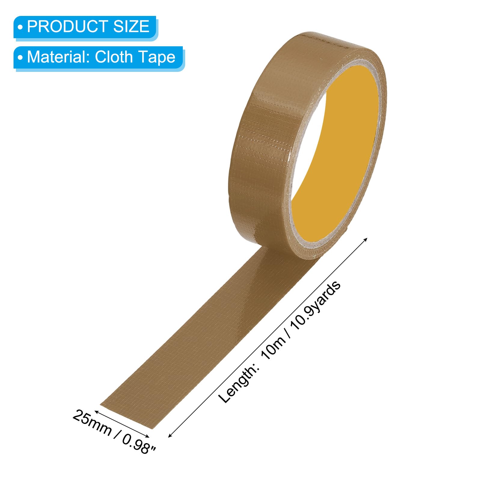 PATIKIL Gaffers Tape 2.5cm x 10 Meters - Image 2