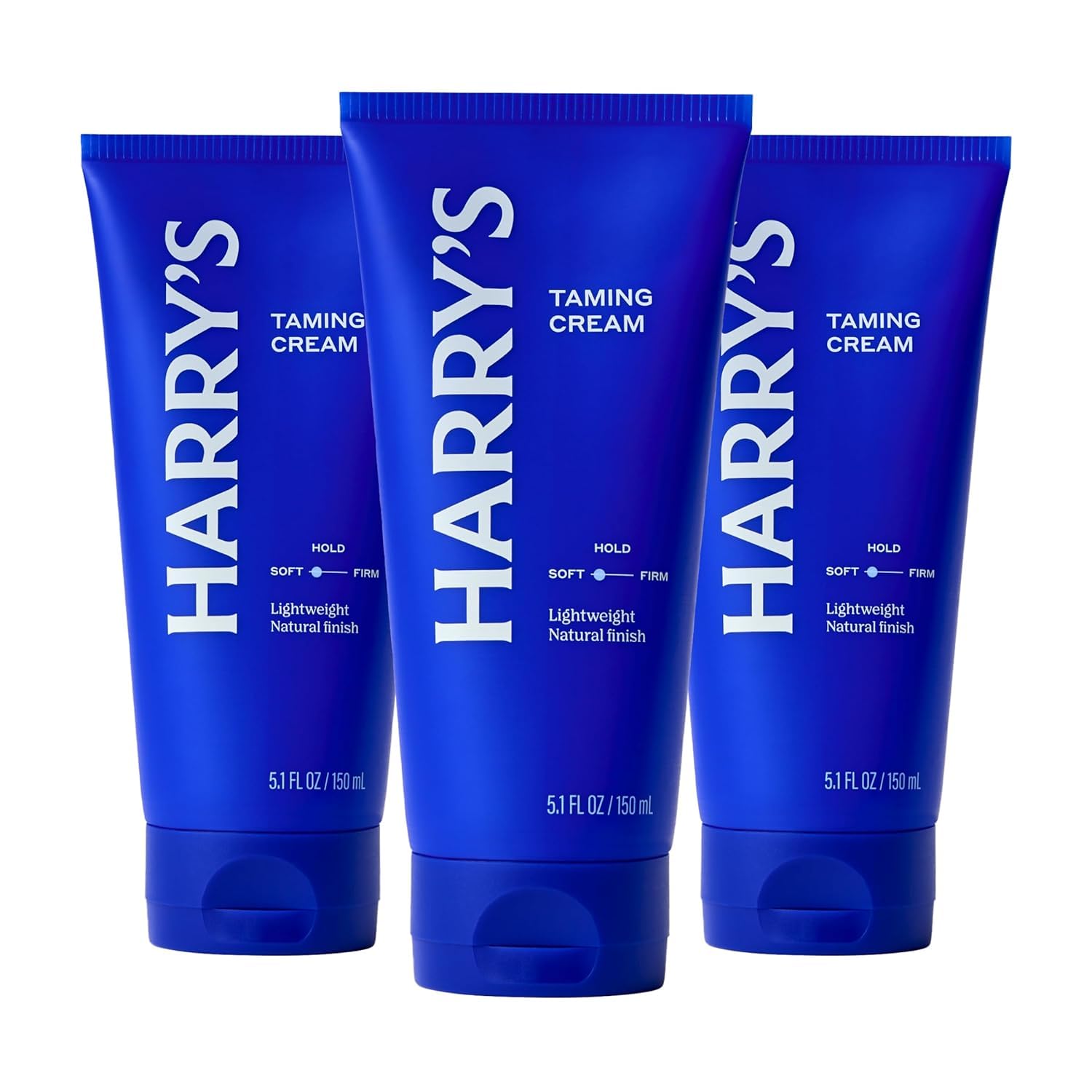Harry’s Hair Taming Cream, Lightweight Hair Styling Cream with Natural Finish, 5.1 Fl Oz, 3 Pack Harry’s Hair Taming Cream, Lightweight Hair Styling Cream with Natural Finish, 5.1 Fl Oz, 3 Pack