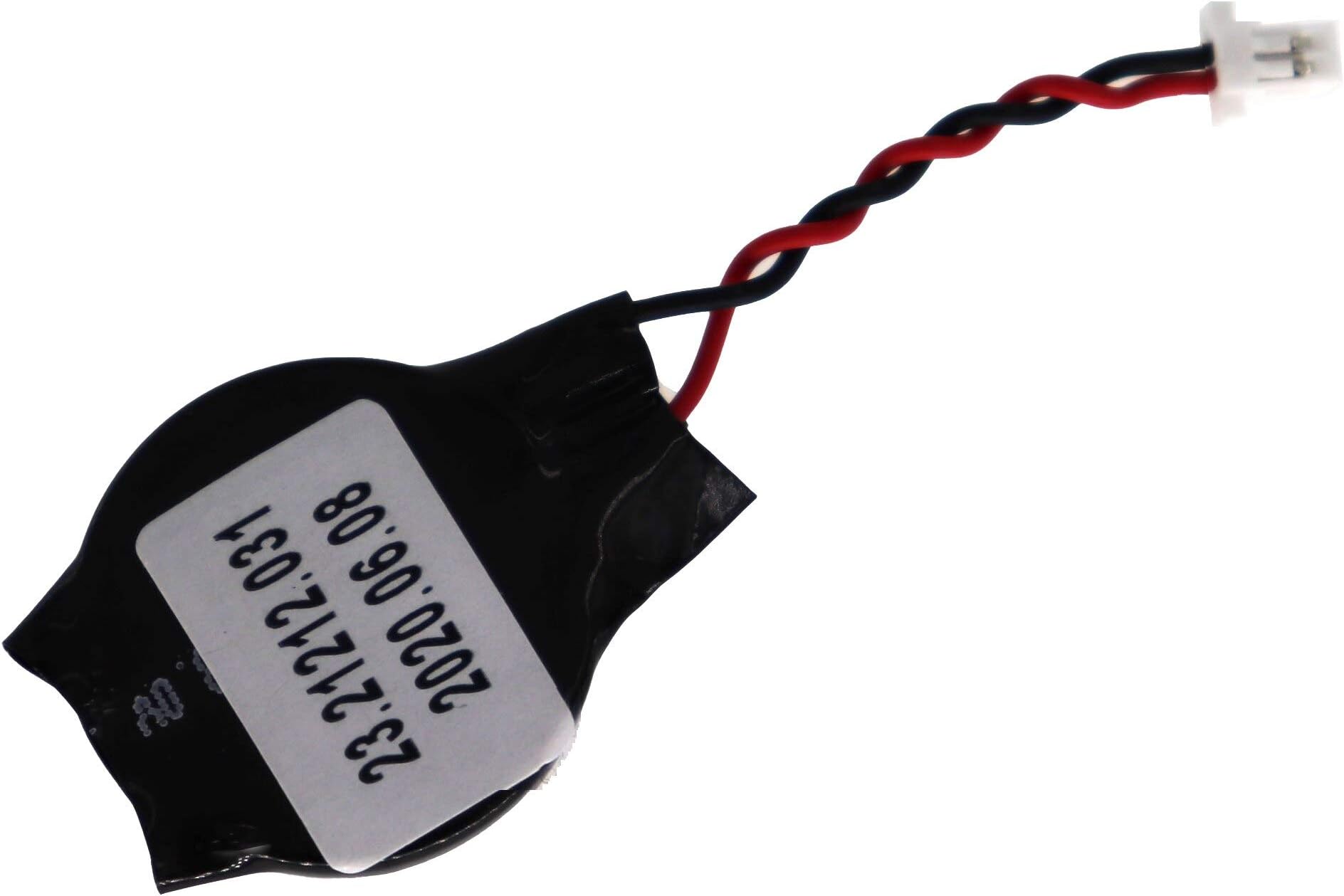 LeFix CMOS RTC BIOS Battery Replacement Compatible with HP 820 G1 640 G1 CR2032 with Connector 2 Pins 2 Wires 1.0mm Pitch