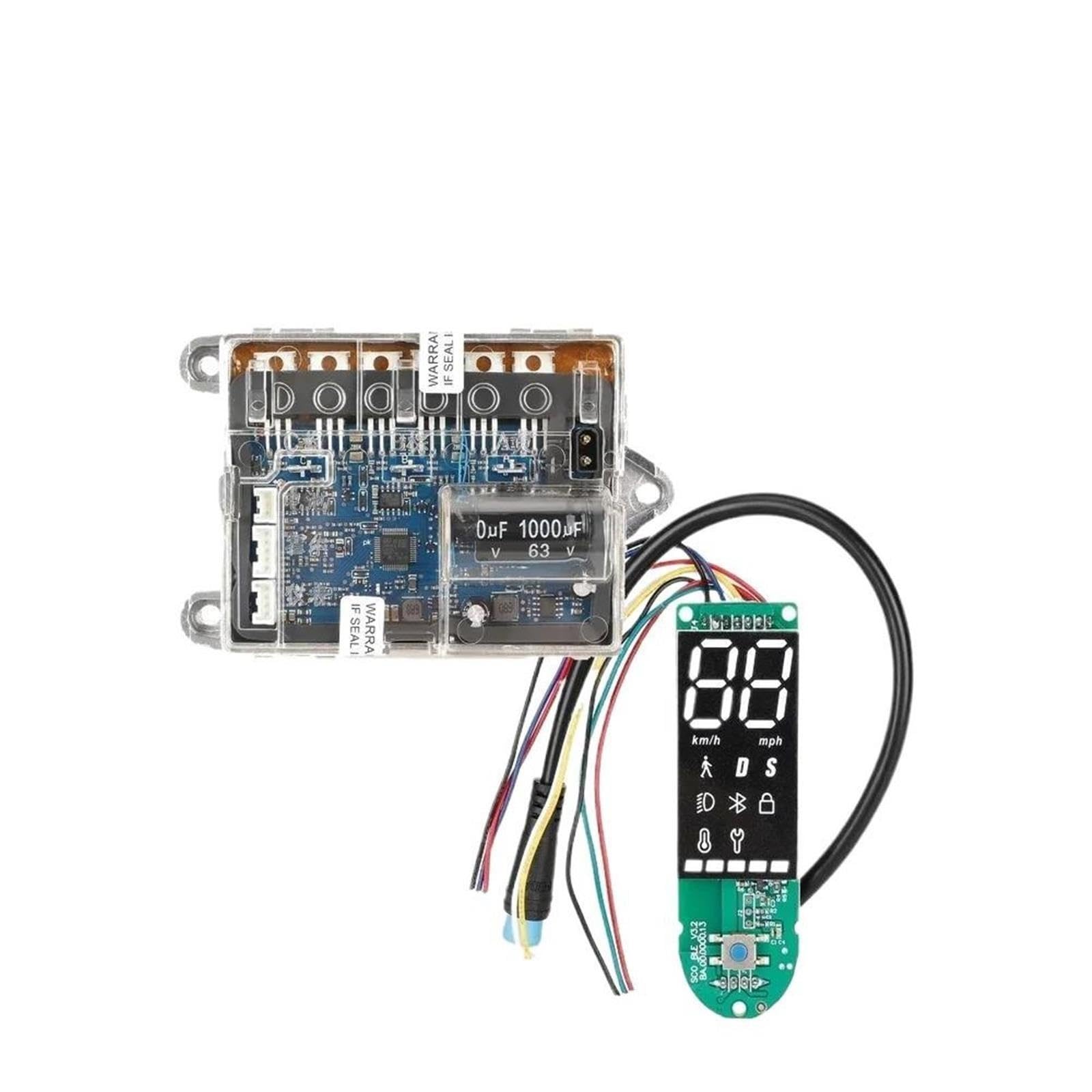 Kontroler V3.0 do Xiaomi 3 mi3, wyświetlacz hulajnogi elektrycznej, deska rozdzielcza, płyta główna, sterowanie obwodem ESC, części naprawcze (zestaw 1)