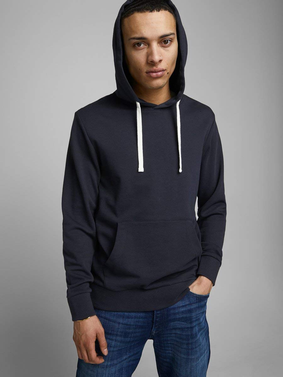 JACK & JONES Jjeholmen Sweat Hood Noos Cappuccio Uomo