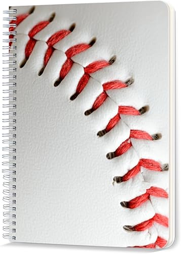 Miniatura 13 de Cuaderno rayado en espiral, 100 páginas, 5.71 x 8.26 pulgadas, cuaderno de espiral de doble alambre con rayas universitarias para estudio y notas,