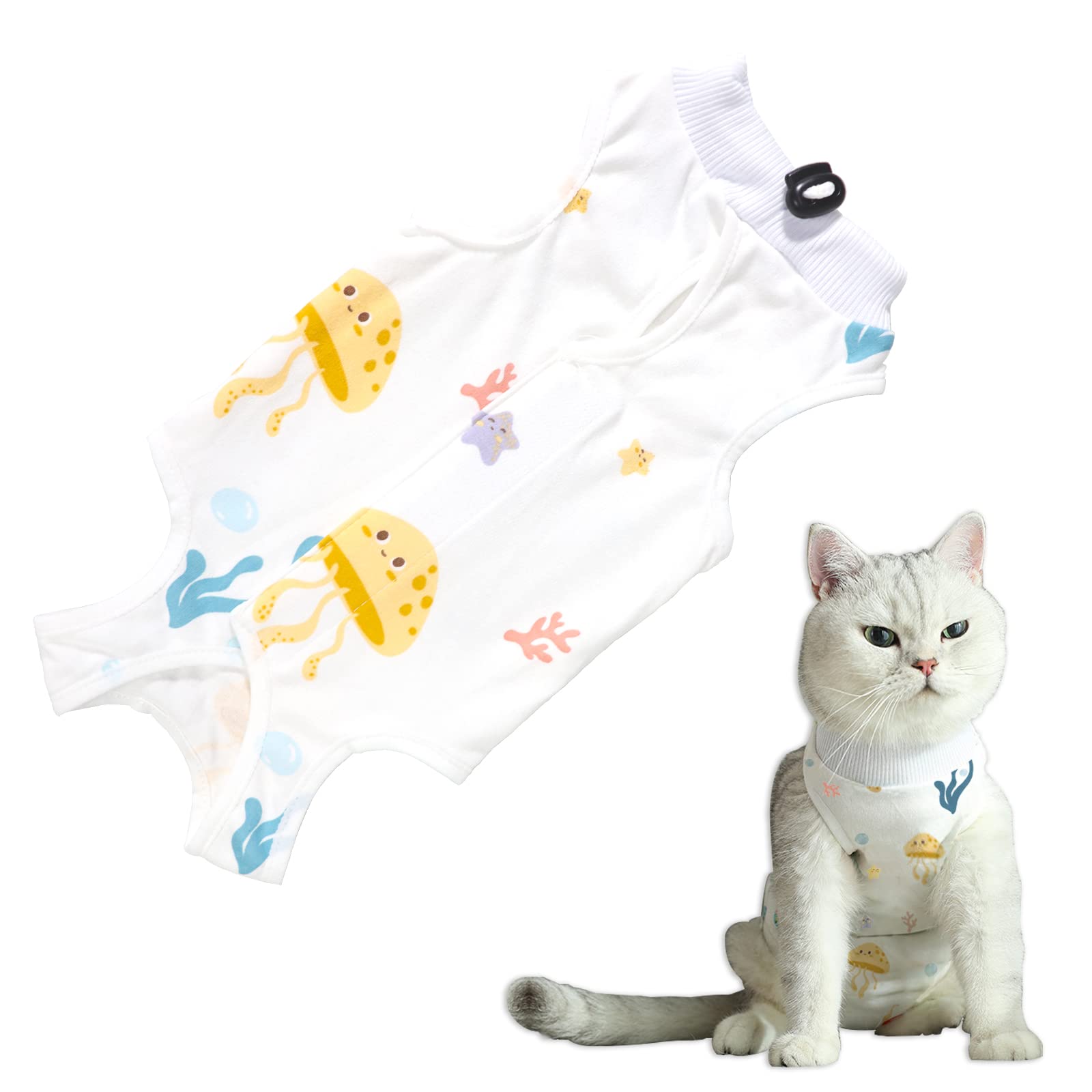 CGLRybO Katzenbody Nach Op Anti-leckende Cat Professional Re