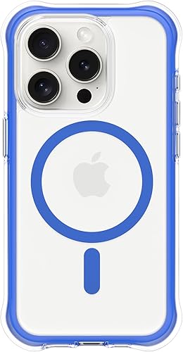 Miniatura 31 de ORNARTO Air Case para iPhone 16 Pro Max Transparente, Compatible con MagSafe, Funda de Protección contra Caídas de Grado Militar con Air-Pink